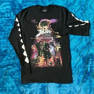 JoJo's Bizarre Adventure Black Long Sleeve Shirt